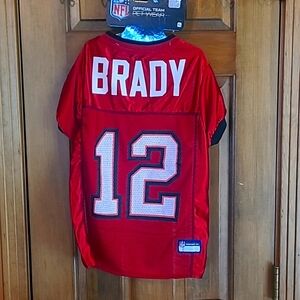 NWT Tampa Bay Brady Dog Jersey XL